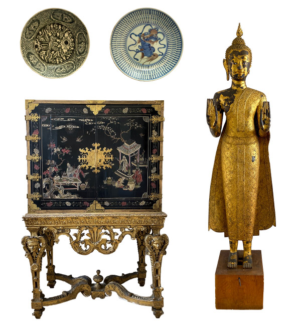 Ankauf asiatische Objekte aus Keramik, Holz, Sandstein, Silber, Jade und Marmor in Königstein